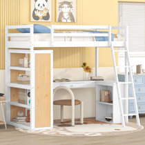 Bain twin loft bed deals with desk isabelle & max